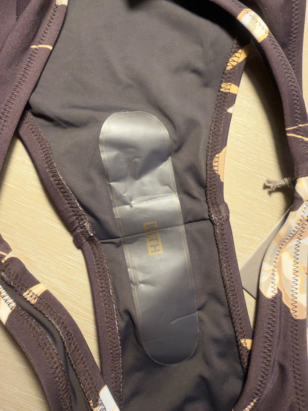 Kith String Bikini Triangle Top Medium NWT - Picture 7 of 11